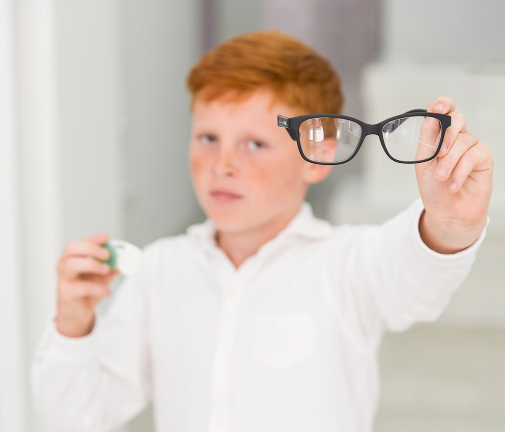 visión borrosa en niños